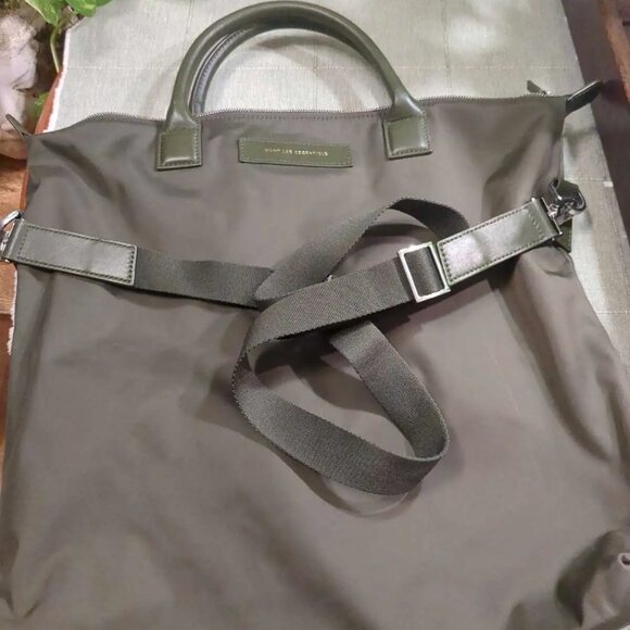 WANT Les Essentiels O'Hare Italian Nylon Unisex Handbag - Khaki - Picture 1 of 11